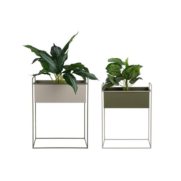 Metalni stalci za tegle za cvijeće u setu 2 kom (visina 65 cm) Reina – PT LIVING-image-2