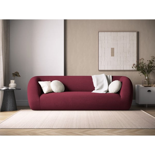 Bordo sofa od bouclé tkanine 230 cm Essen – Cosmopolitan Design-image-1