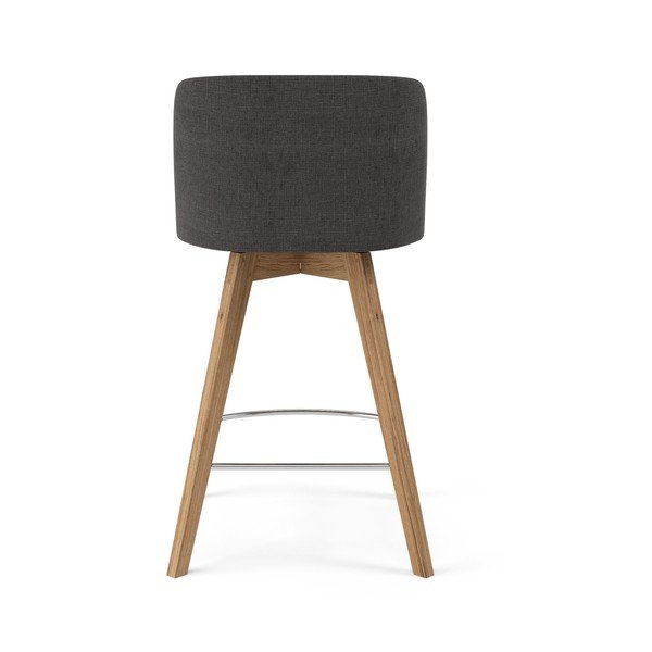 Set od 2 sive barske stolice Tenzo Tom, visina 89 cm-image-3