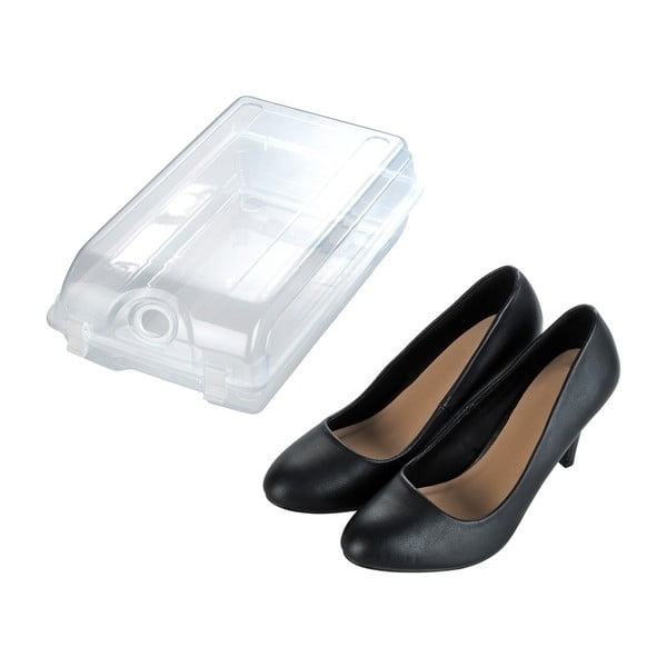 Prozirna kutija za pohranu cipela Wenko Smart, širina 19,5 cm