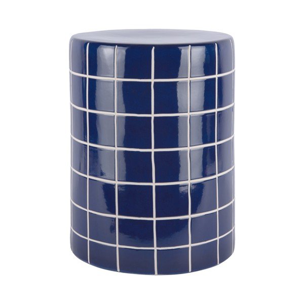 Okrugao pomoćni stol keramički ø 33 cm Retro Tiles – Leitmotiv
