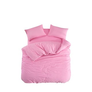 Ružičasta posteljina za krevet za jednu osobu/za produženi krevet s uključenom plahtom/3-dijelna 160x220 cm Classic – Mila Home
