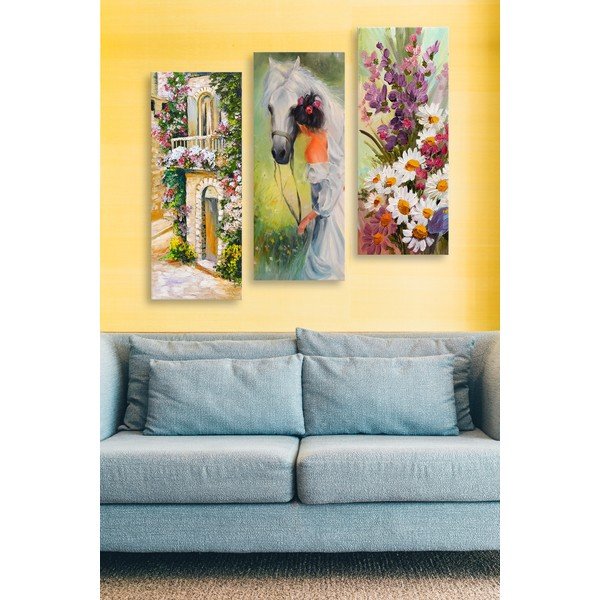 Slike u setu od 3 kom 20x50 cm - Wallity-image-1