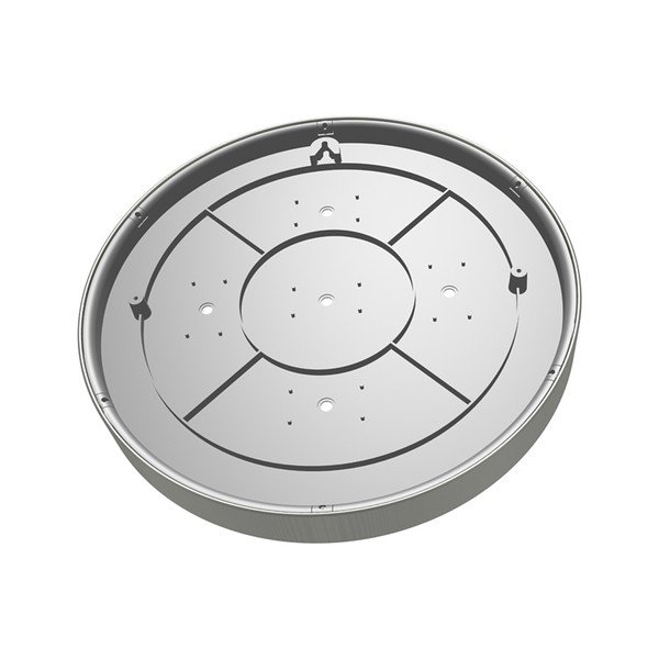 Gray Clock Present Time Cased Index-image-2