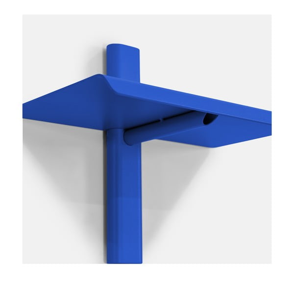 Plava metalna polica 28 cm Hola – Spinder Design-image-3