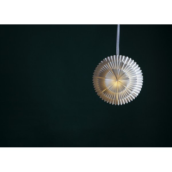 Bijeli božićni svjetleći ukras ø 50 cm Frost - Star Trading-image-4