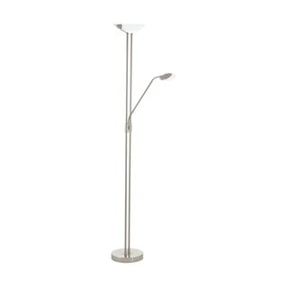 Siva LED stojeća svjetiljka sa staklenim sjenilom (visina 180 cm) BAYA LED – EGLO