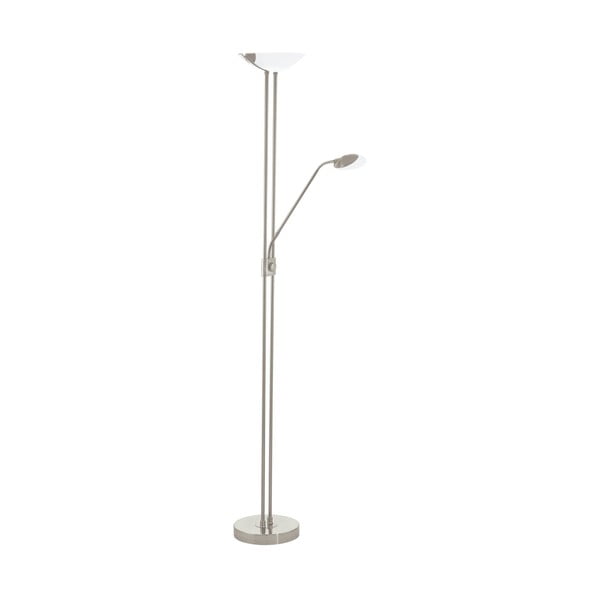 Siva LED stojeća svjetiljka sa staklenim sjenilom (visina 180 cm) BAYA LED – EGLO