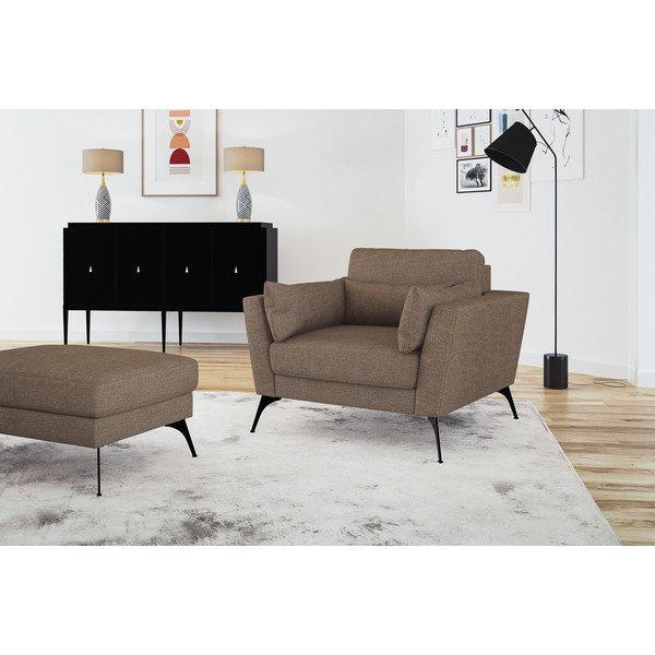 Smeđi tabure Marie Claire Home Susan-image-4
