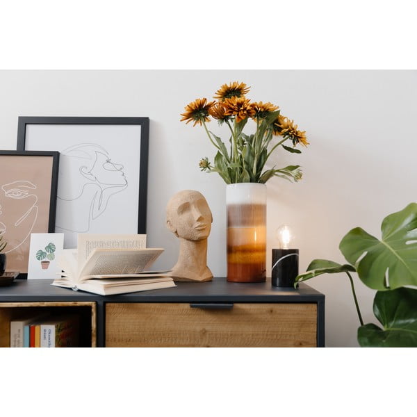 Beige-smeđa vaza kamena Premier Housewares Sorrell, visina 30 cm-image-1