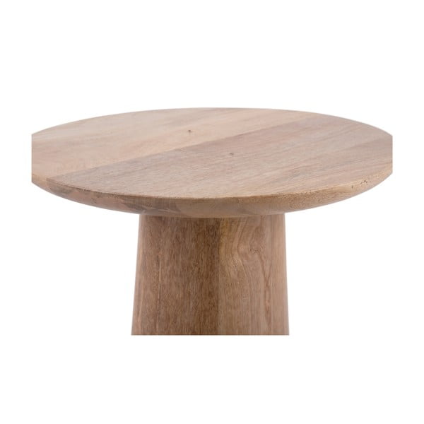 Okrugao pomoćni stol od masivnog manga ø 35,5 cm  Force  – Leitmotiv-image-4