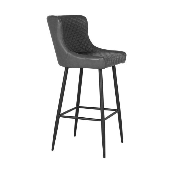 Tamno siva barska stolica 105 cm Dallas – House Nordic-image-1