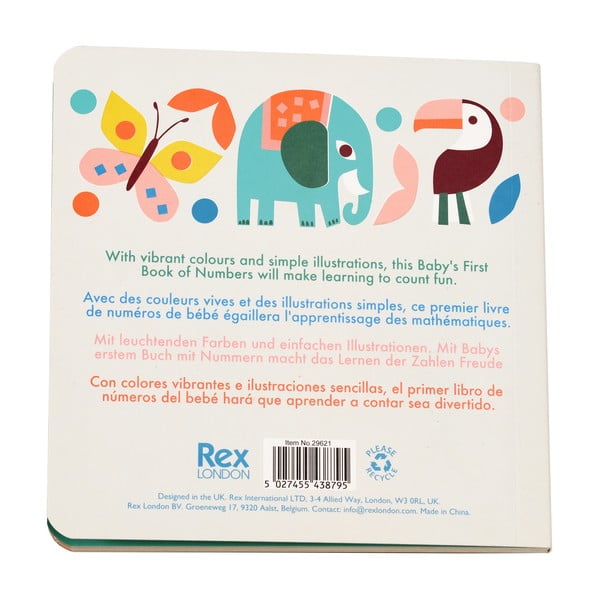 Interaktivna igračka First Book of Numbers – Wild Wonders – Rex London-image-4