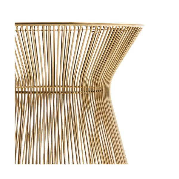 Okrugao pomoćni stol sa staklenom pločom stola ø 40 cm Jolene – Kave Home-image-3