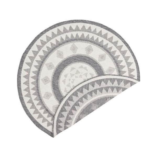 Sivo-krem vanjski tepih NORTHRUGS Jamaica, ⌀ 140 cm-image-4