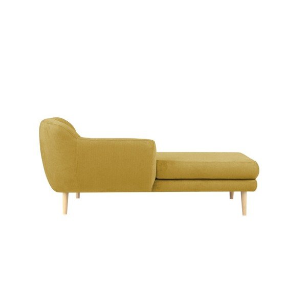 Žuti kauč s ležaljkom na desnoj strani Mazzini Sofas Sardaigne-image-1