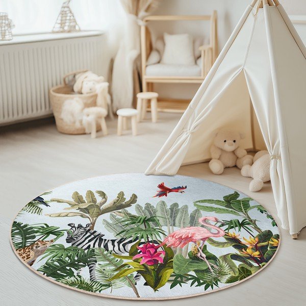 Periv dječji tepih ø100 cm Jungle – Mila Home-image-2