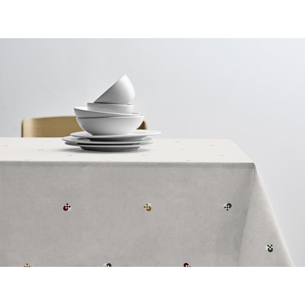 Pamučan stolnjak 140x220 cm Hearts Embloidery – Södahl-image-1