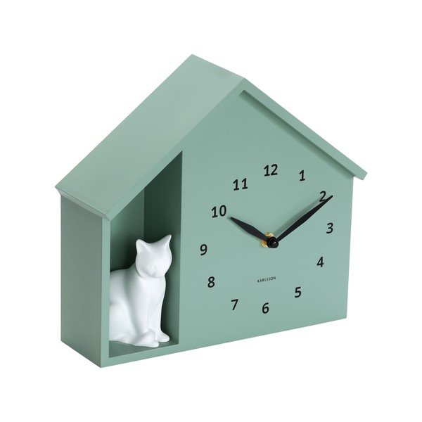 Zidni sat Sitting Cat – Karlsson-image-1