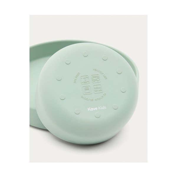 Silikonski dječji set posuđa 2 kom Lili – Kave Home-image-4