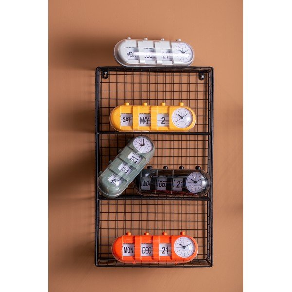 Crna željezna polica s više razina 60 cm Reja – PT LIVING-image-1