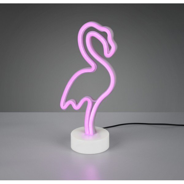 Bijela LED stolna lampa (visina 29 cm) Flamingo - Reality-image-1