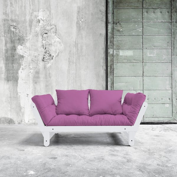 Karup Beat White / Taffy Pink varijabilna sofa