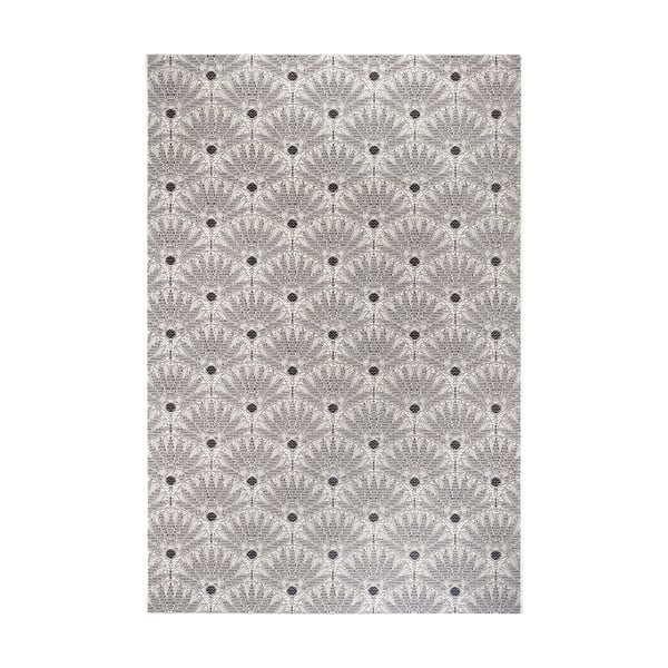 Crno-sivi vanjski tepih Ragami amsterdam, 80 x 150 cm