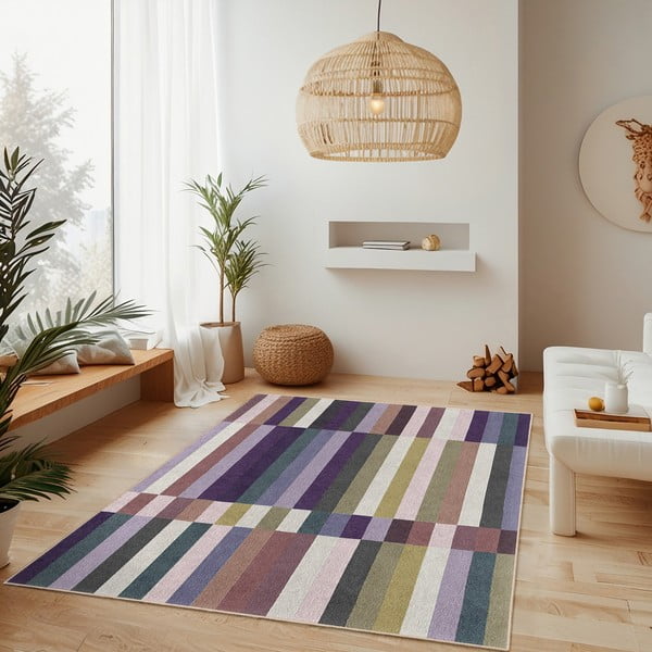 Ljubičasti periv tepih 120x180 cm Purple Rain – Mila Home-image-2