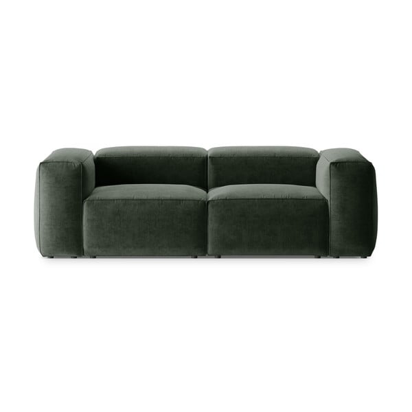 Zelena sofa 224 cm Bergamo – Cosmopolitan Design