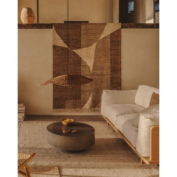 Sjenilo u prirodnoj boji ø 80 cm Bisbal – Kave Home-image-2