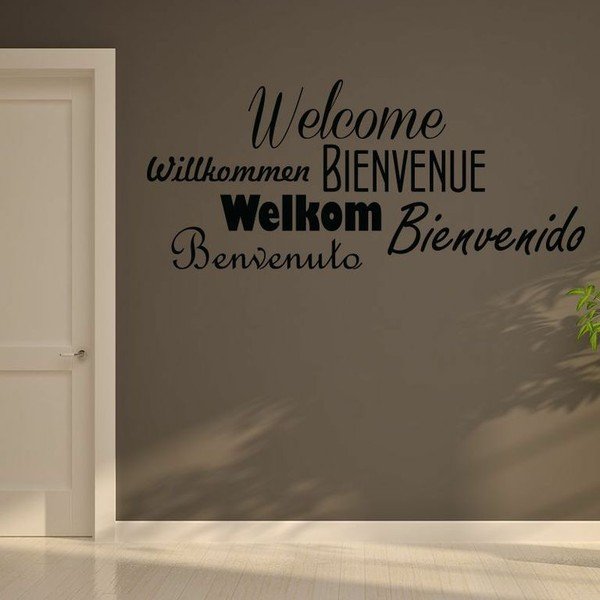 Naljepnica Ambiance Welcome