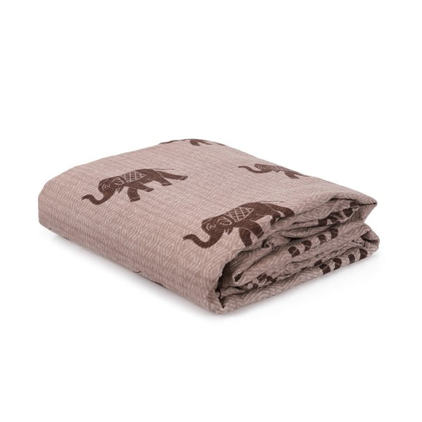 Pamučni prekrivač za bračni krevet s jastučnicom i plahtom Fil, 200 x 235 cm-image-2