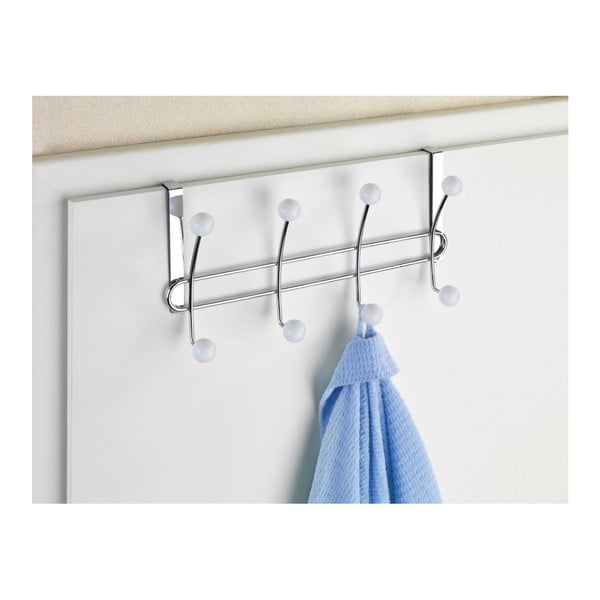 Siva metalna vješalica za vrata 7 cm Lissa - Wenko-image-4