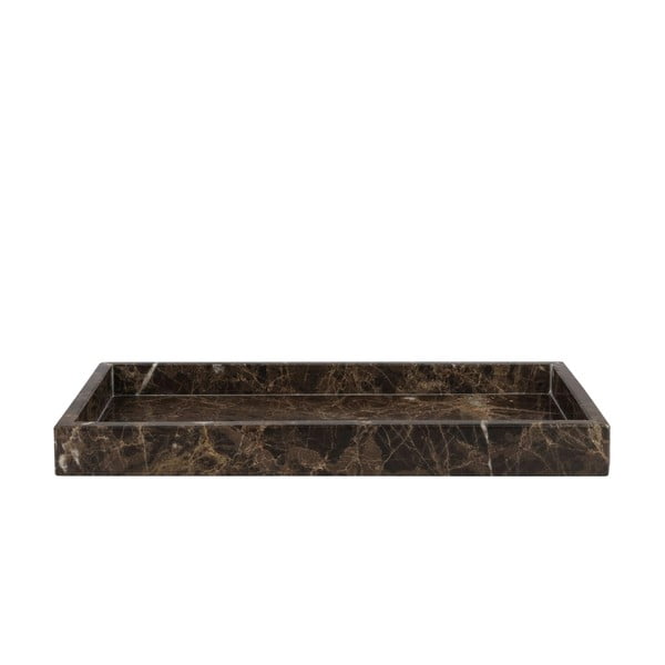 Mramoran ukrasni pladanj 16x31 cm Marble – Mette Ditmer Denmark