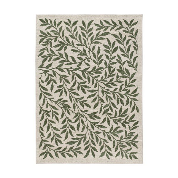 Zeleni/krem unutarnji i vanjski tepih 80x150 cm Lua – Universal