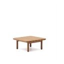 Vrtni stol od masivne tikovine 70x70 cm Turqueta – Kave Home