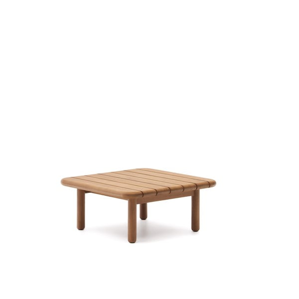 Vrtni stol od masivne tikovine 70x70 cm Turqueta – Kave Home