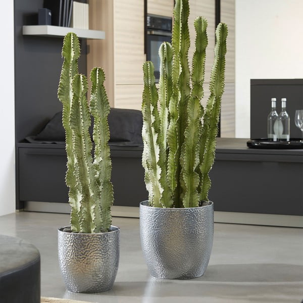 Keramička posuda za cvijeće ø 27 cm Boston Metallic - Big pots-image-1
