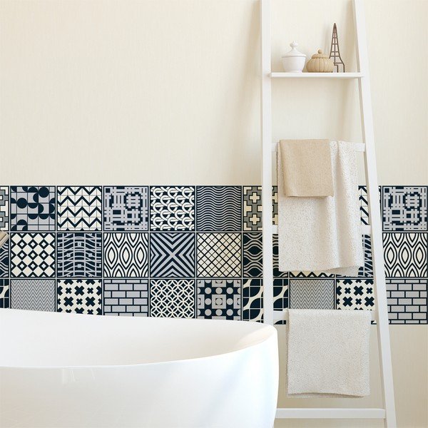 Set od 24 naljepnice Ambiance Malmo, 90 x 60 cm-image-3
