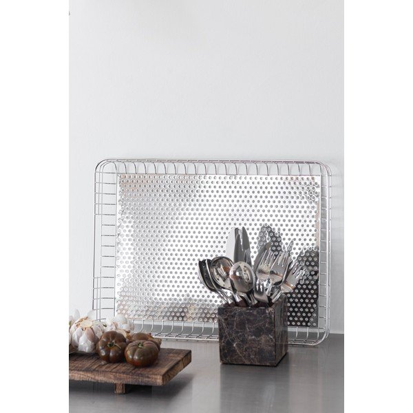 Metalna košara od žice 45,5x33,5x6 cm Lift – Mette Ditmer Denmark-image-2