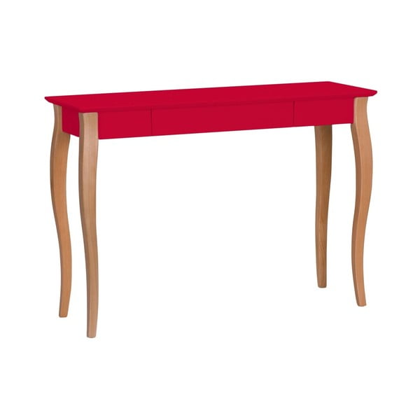 Crveni radni stol Ragaba Lillo, širine 105 cm