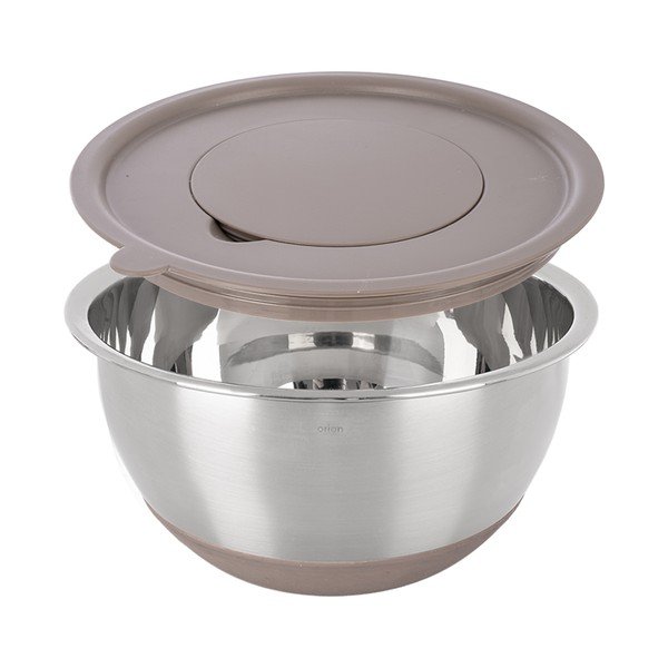 Zdjela od nehrđajućeg čelika u srebrnoj boji ø 26 cm Beige – Orion-image-3