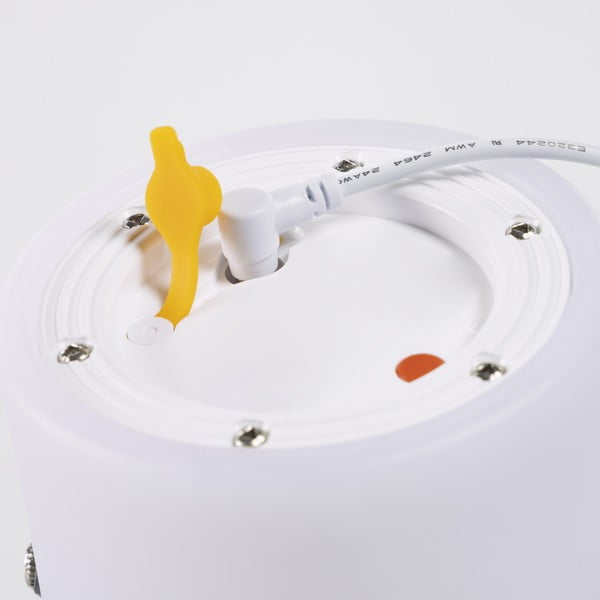 Bijela vanjska svjetiljka Kave Home Janvir, visina 16 cm-image-3