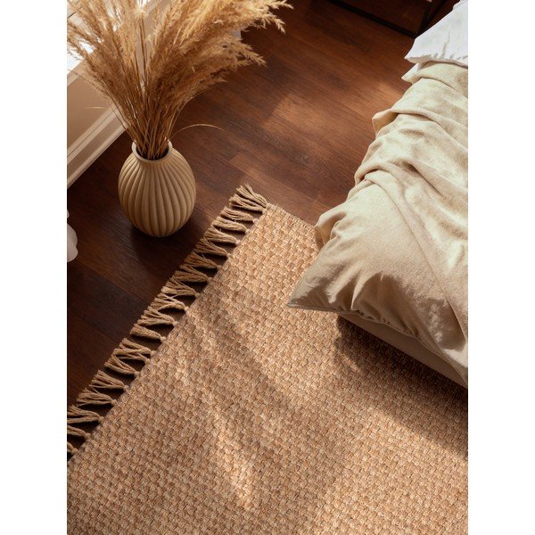 Ručno rađen juten tepih u prirodnoj boji 120x170 cm Fjord – Hanse Home-image-2