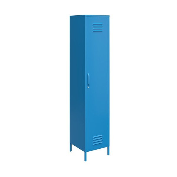 Plavi metalni ormar Novogratz Cache, 38 x 185 cm-image-2
