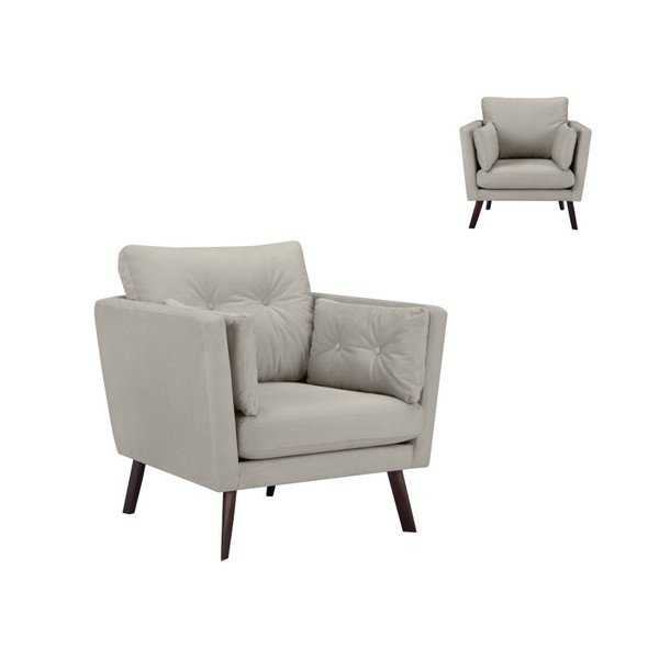 Svijetlo siva fotelja Mazzini Sofas Elena-image-2
