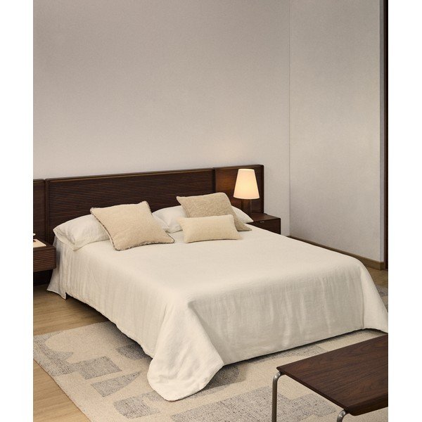 3-dijelna posteljina za bračni krevet/za produženi krevet boje slonovače 220x240 cm Simmel – Kave Home-image-1