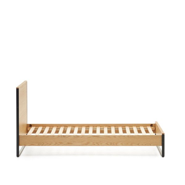 Krevet s podnicom 90x190 cm u prirodnoj boji Taiana – Kave Home-image-3