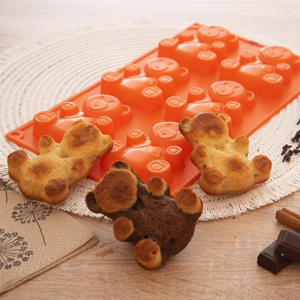 Silikonski kalup za kolače u obliku medvjedića Orion-image-1